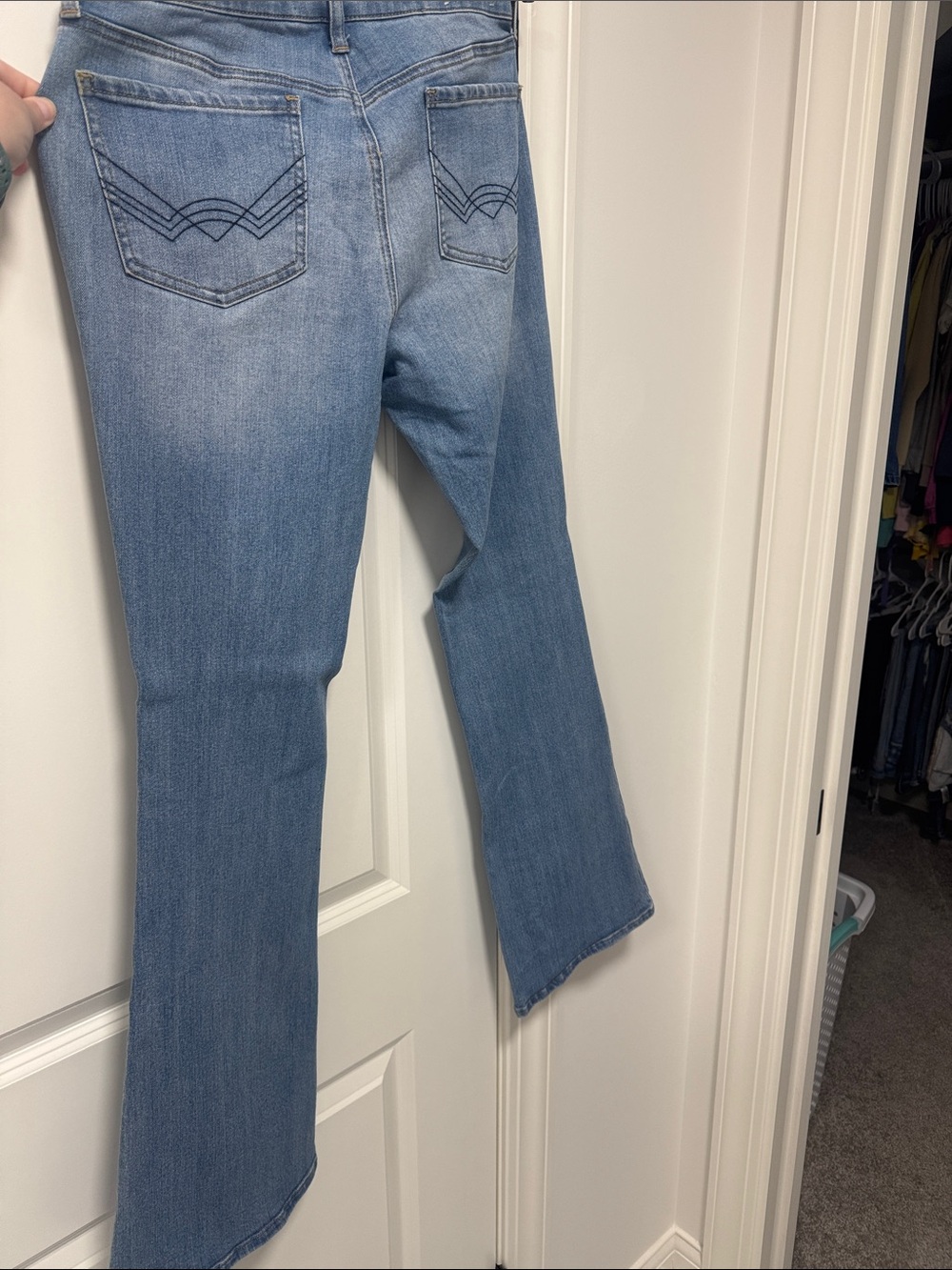 Light Blue Women's Jeans - flare